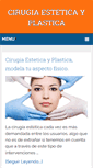 Mobile Screenshot of cirugiaesteticayplastica.net